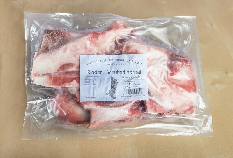 1000g Schulterknorpel vom Rind