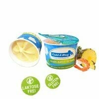 90ml Hundeeis Shrimps & Ananas