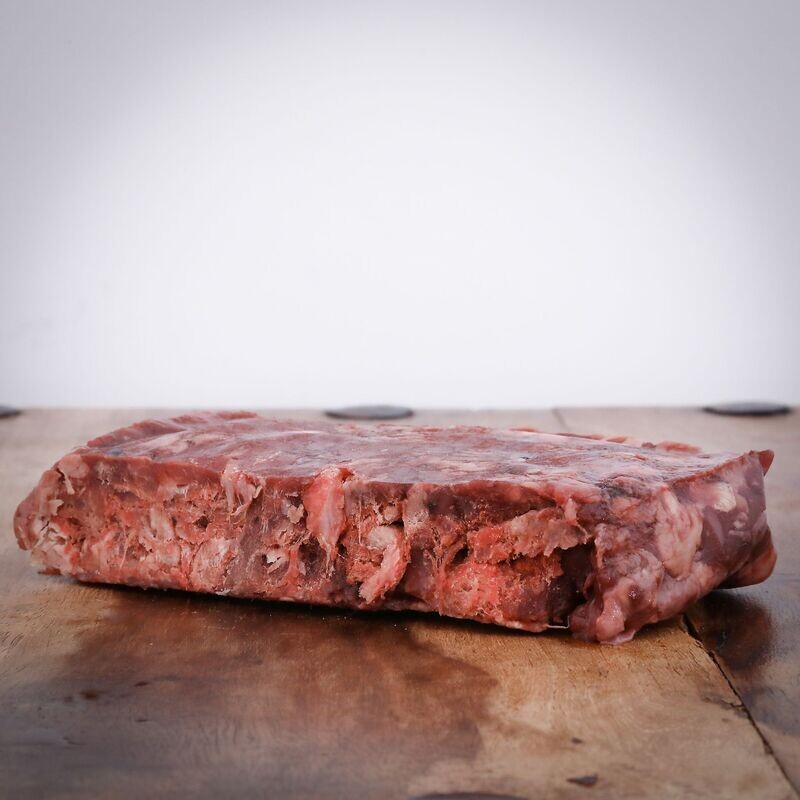 500g Rindfleisch mit Knochen