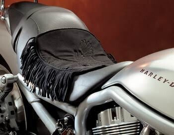 Butt Buffer Eagle Series Motorcycle Seat Pad - Medium (Fringe)