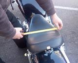 Seat pad size chart