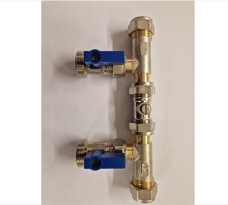 15mm Water Softener Bypass Valve Set
