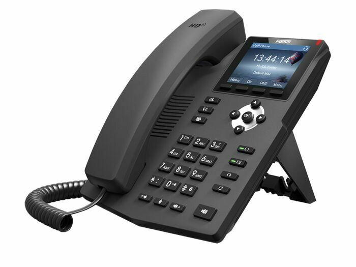 Fanvil 2SIP Gigabit Colour PoE VoIP Phone | X3G