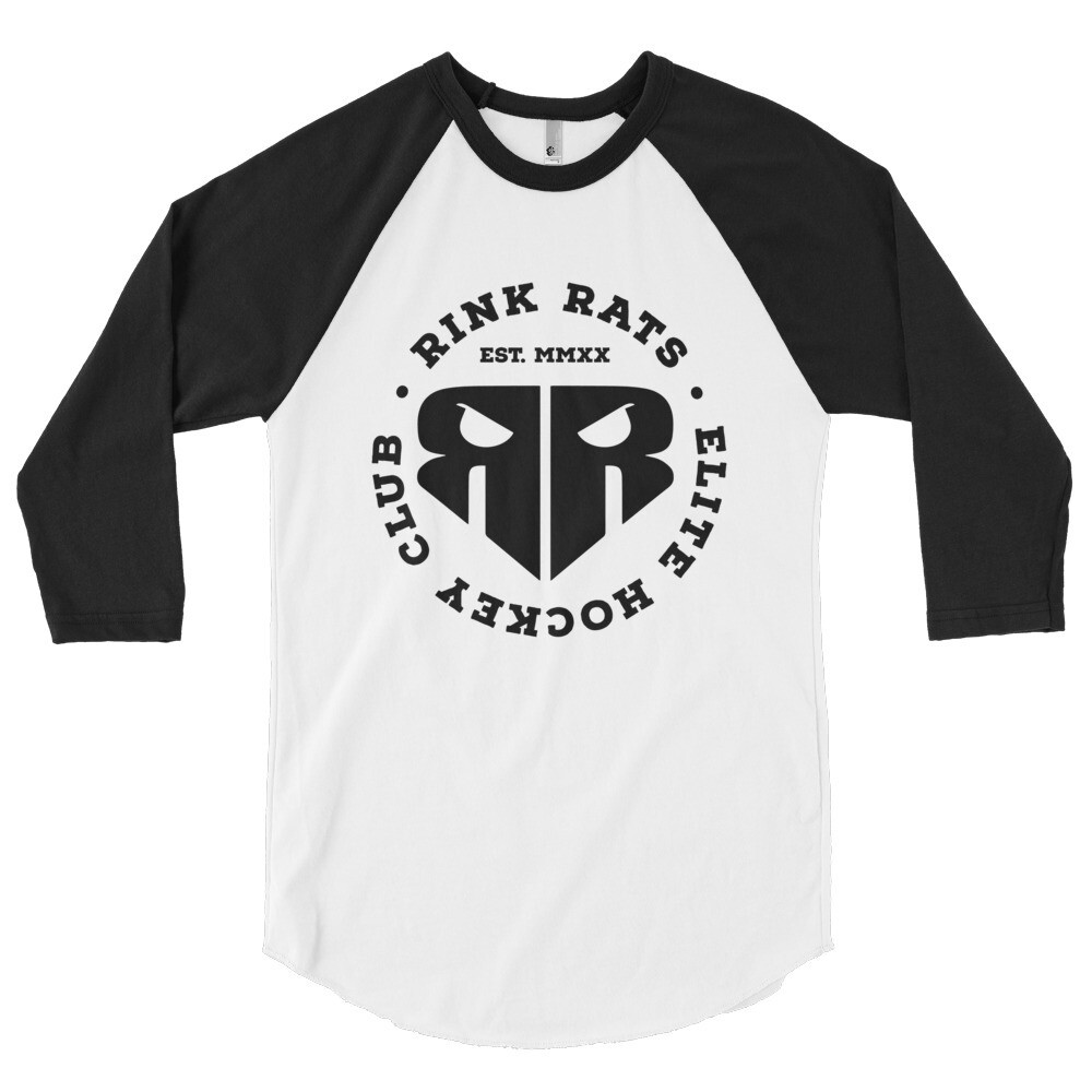 RINK RATS adult ¾ Sleeve T-shirt