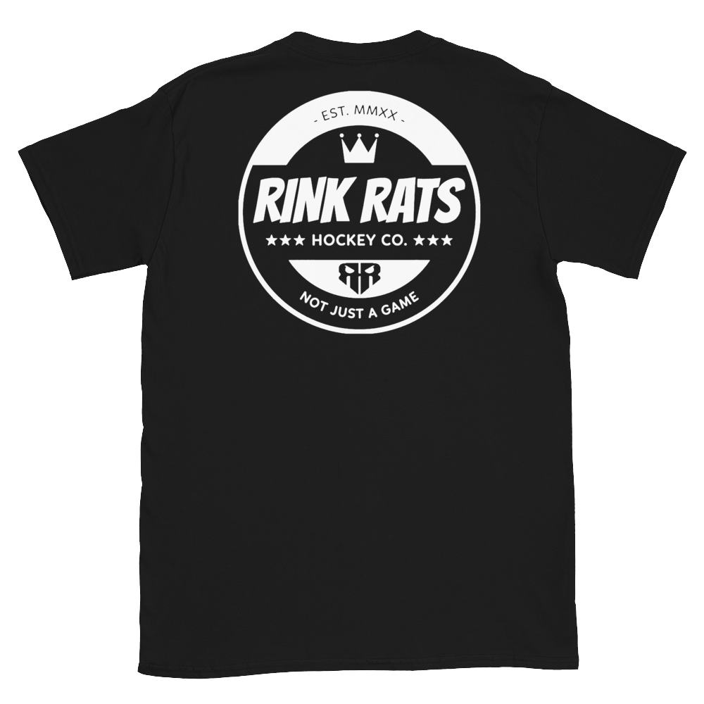 RINK RATS Hockey Co. &quot;NOT JUST A GAME&quot; CLASSIC Short-Sleeve Unisex T-Shirt