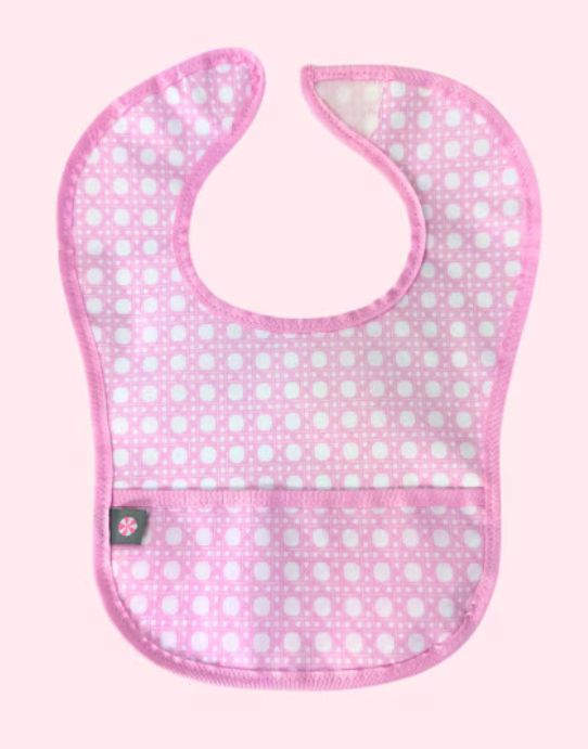 Monogrammed Laminated Bib