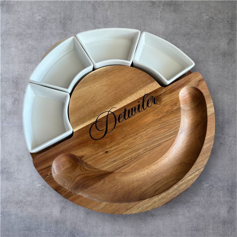 Engraved Personalized Charcuterie Board