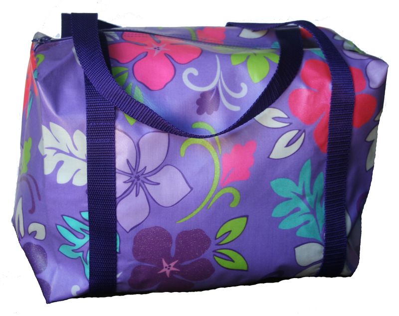 Monogrammed Large "Glitz" Slicker Duffel