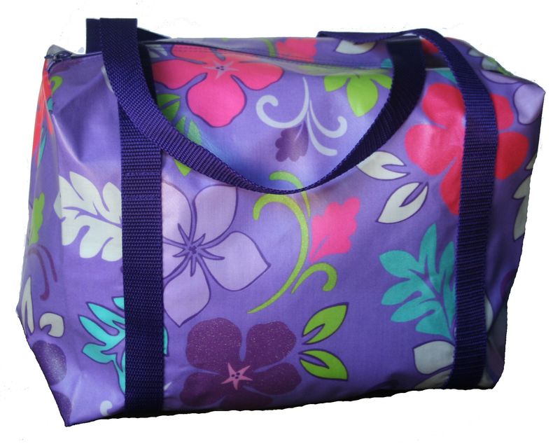 Monogrammed Small "Glitz" Slicker Duffel