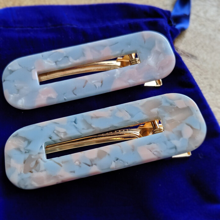 Fashion Hair Clips - P + B