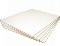 Backing boards - white