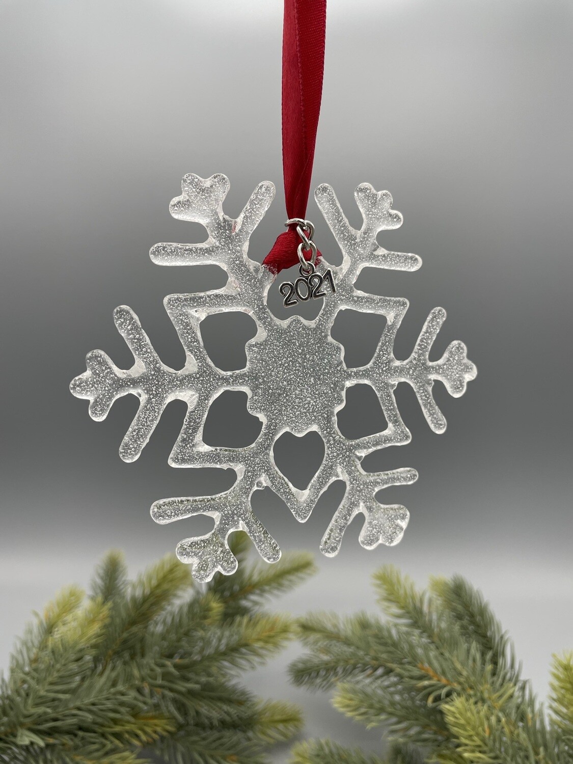 OPTION D: Icy Snowflake Ornaments or Suncatchers
