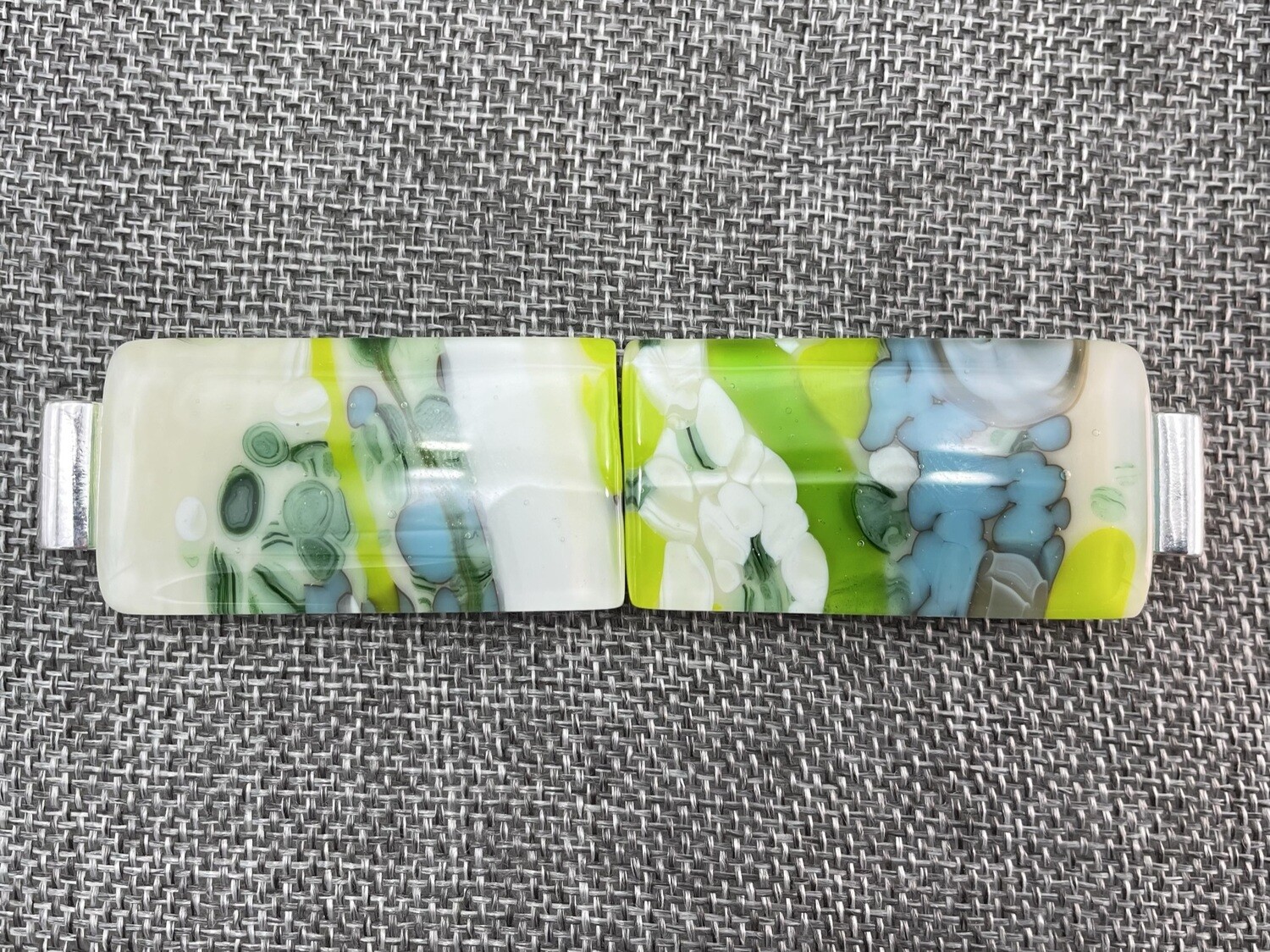 Best Friends Kiln-Formed Fused Glass Pendants (A)