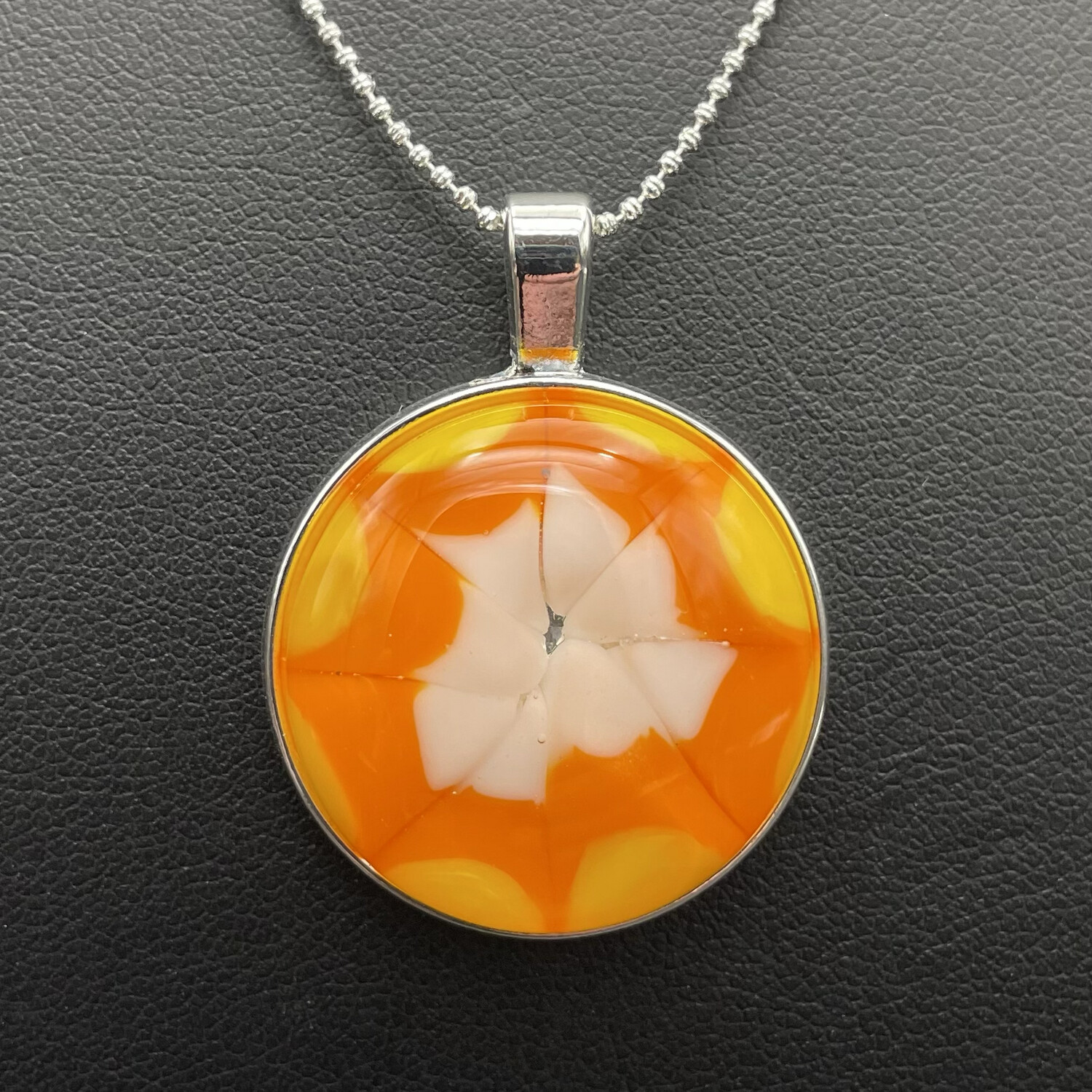 Candy Corn Pendant (chain extra)