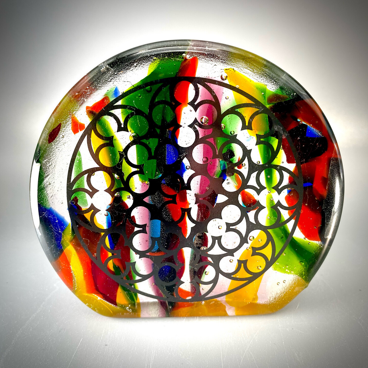 Multicolored Vertical Paperweight