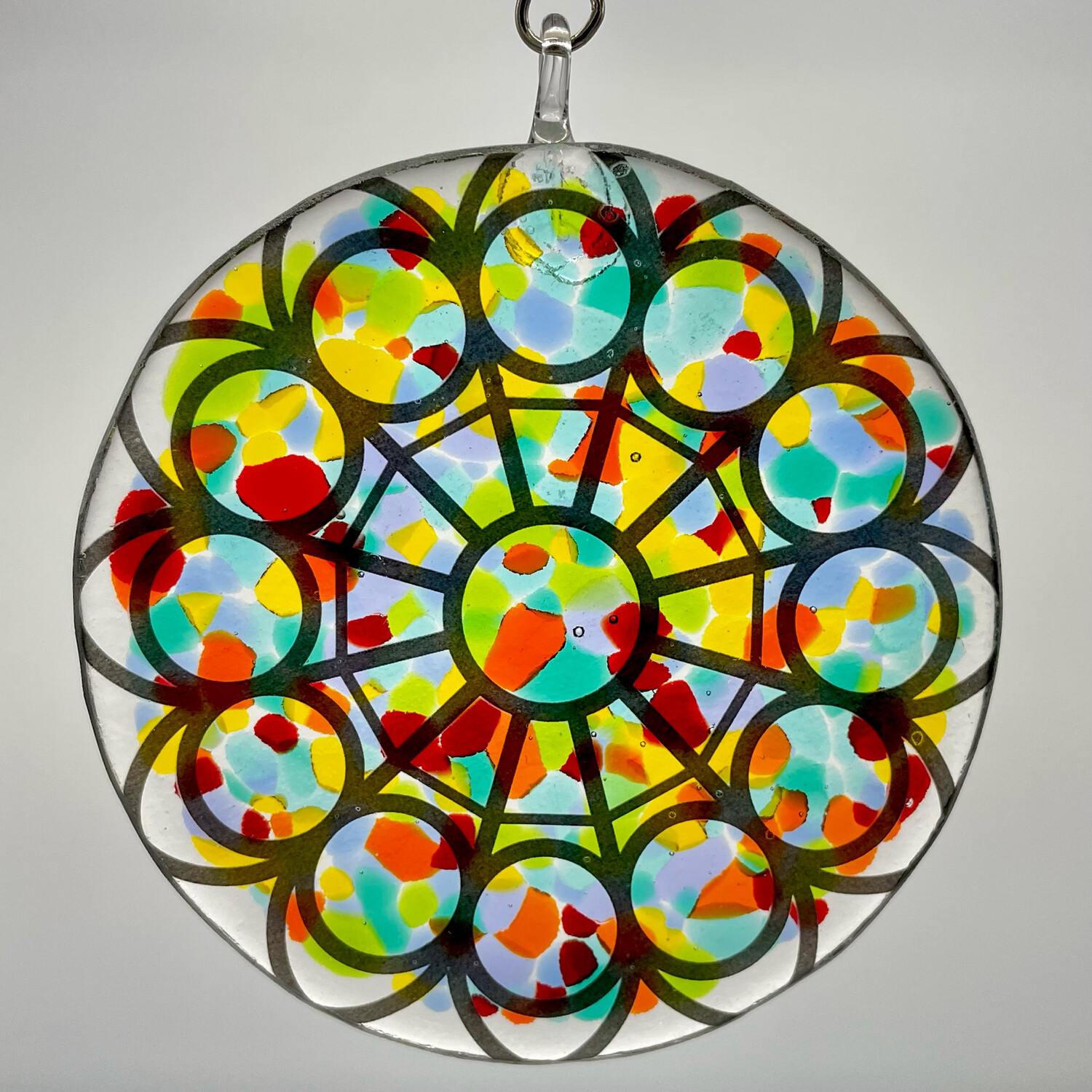 Church Window Inspired Suncatcher or Ornament