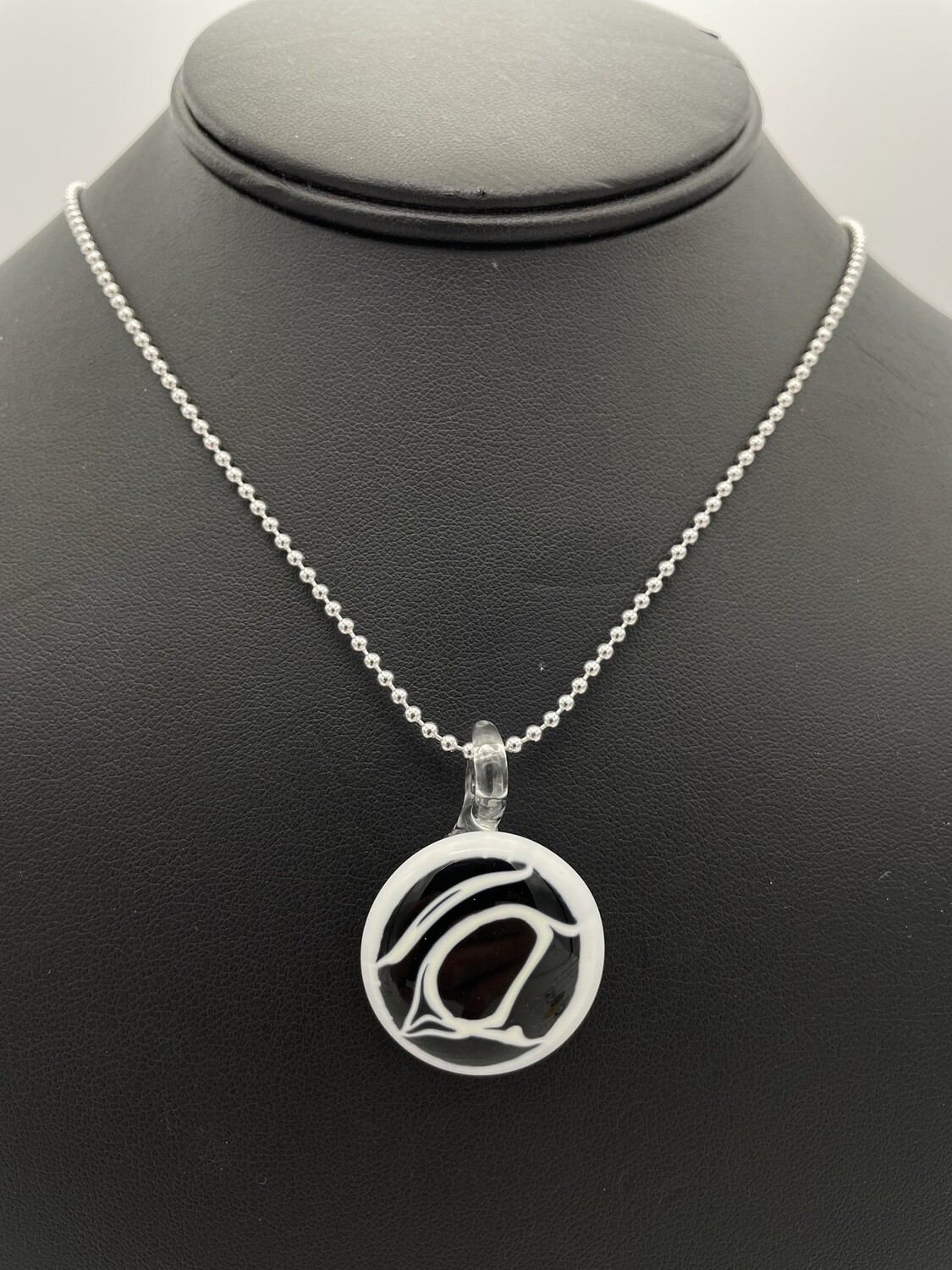 &quot;Grande Uccello&quot; Kiln-Formed Fused Glass Pendant