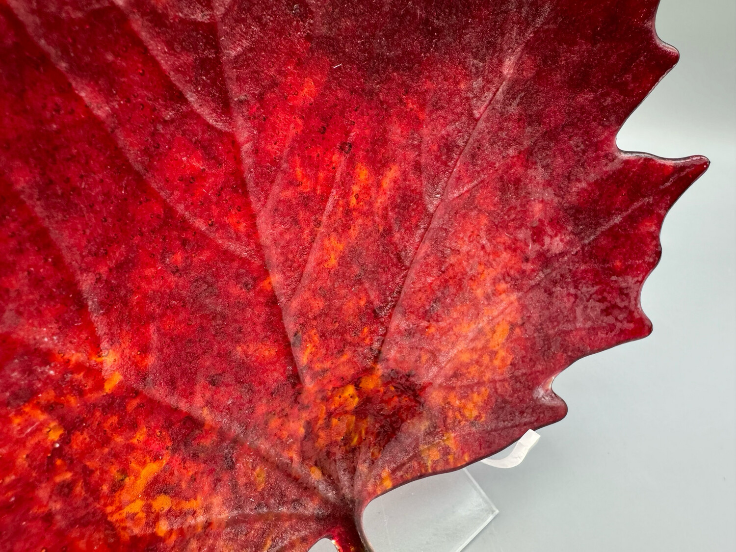 Fall Leaf Decorative Candy Dish