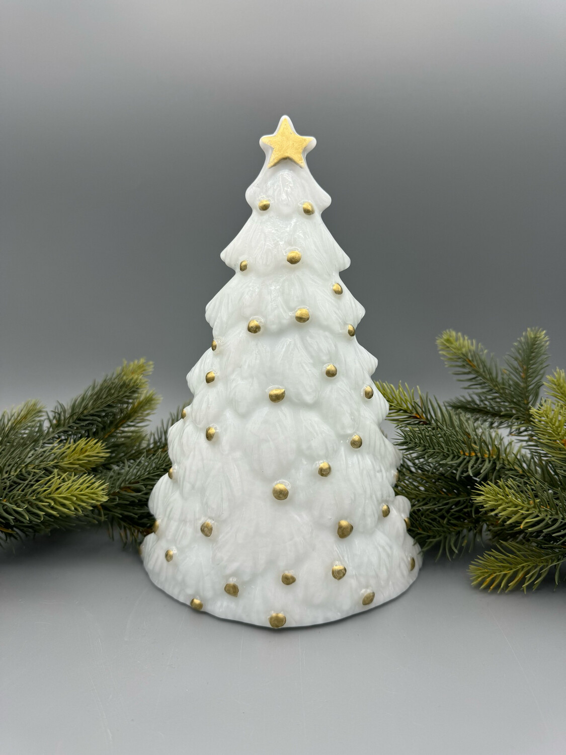 Elegant White Christmas Tree (Self-Standing)