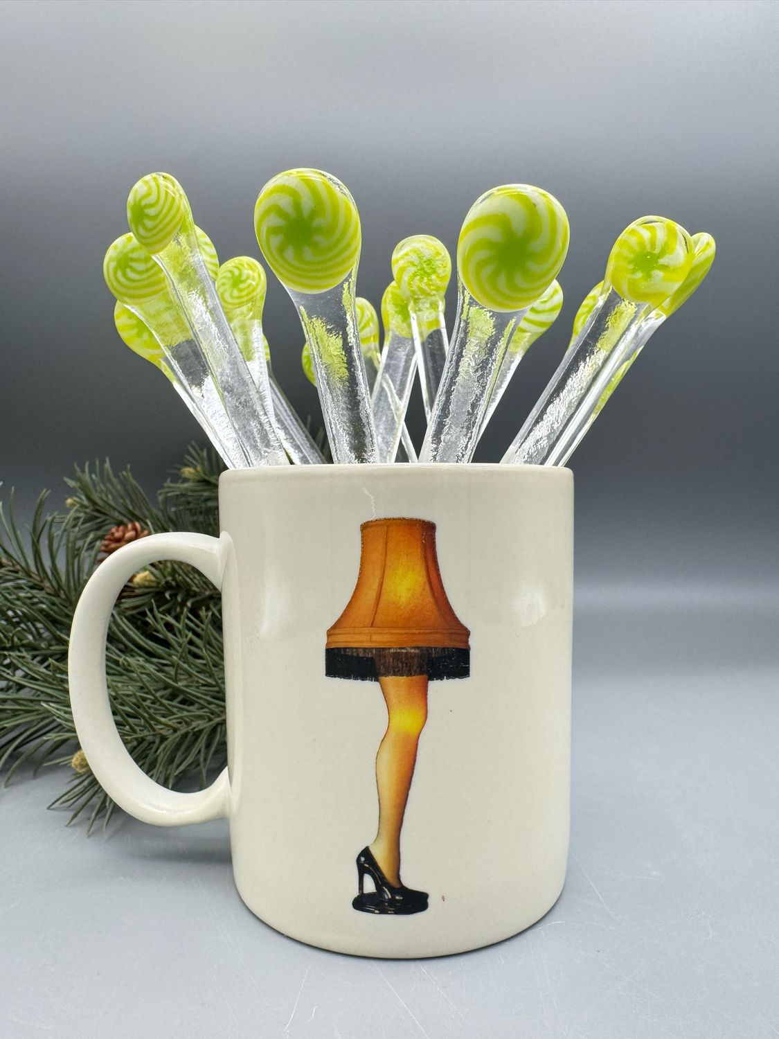 Hot Cocoa Holiday Drink Stirrers