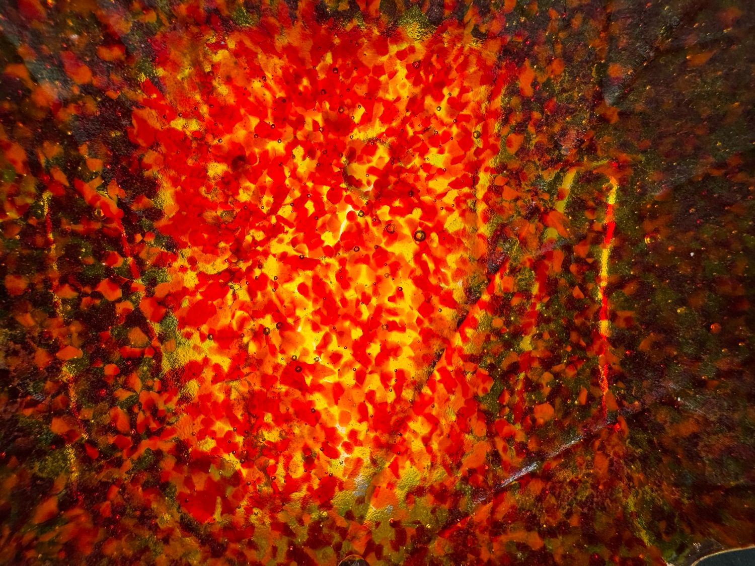 Fall Leaf Decorative Candy Dish