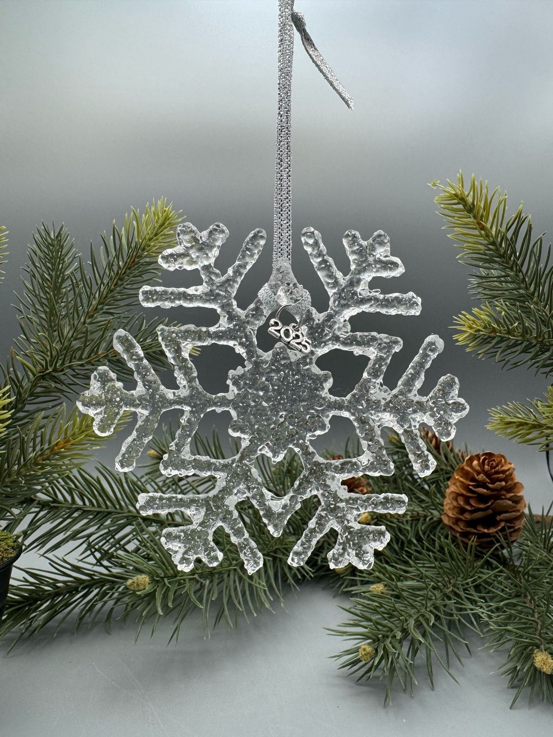 OPTION D: Icy Snowflake Ornaments or Suncatchers