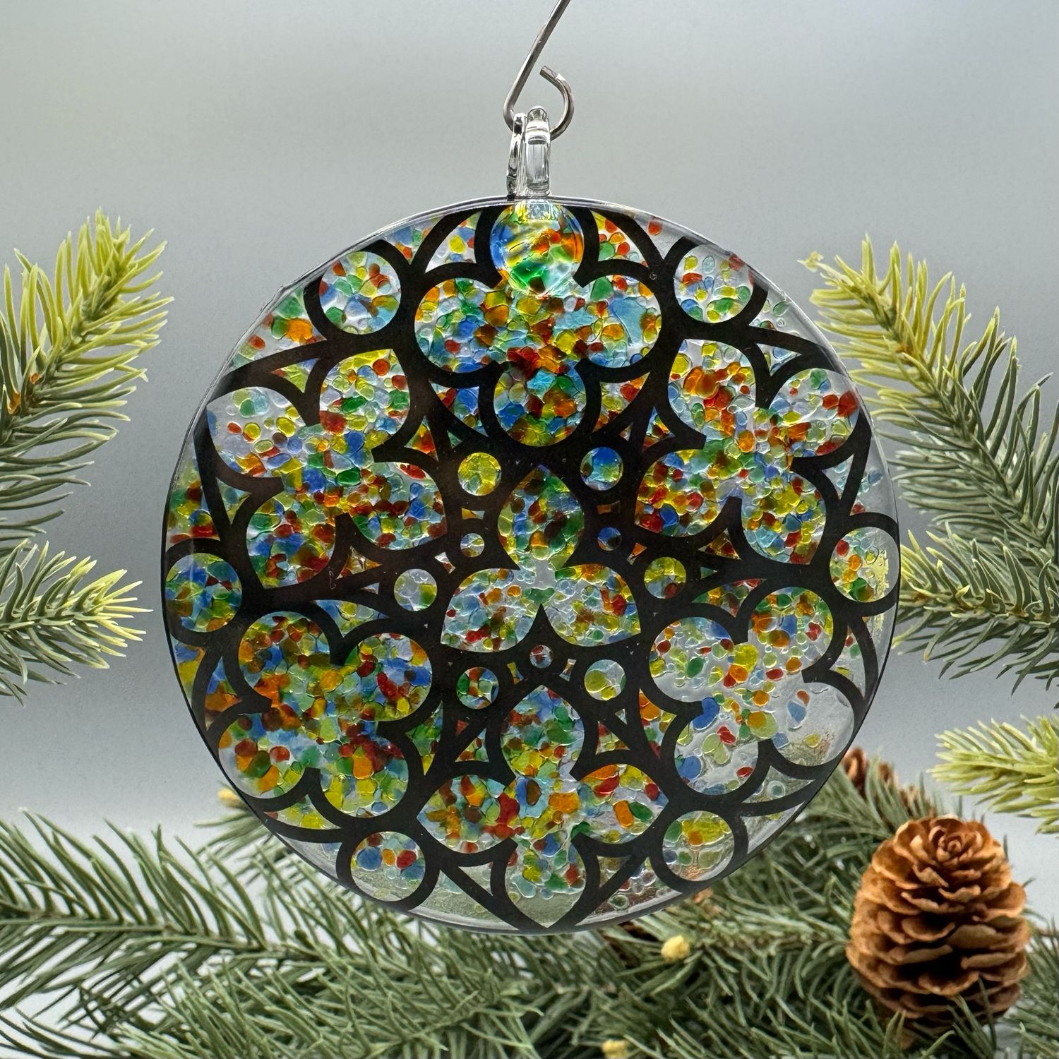 St. Stephen&#39;s &quot;Morning Light&quot; Cathedral Window Ornament/Suncatcher