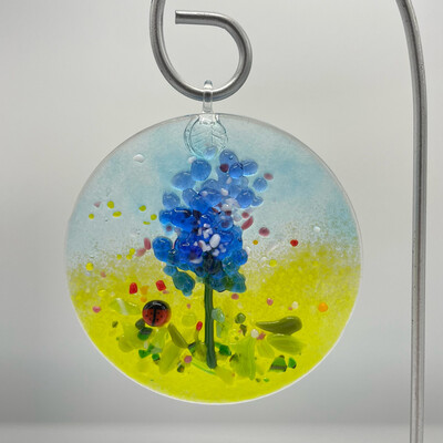 Bluebonnet Suncatcher or Ornament