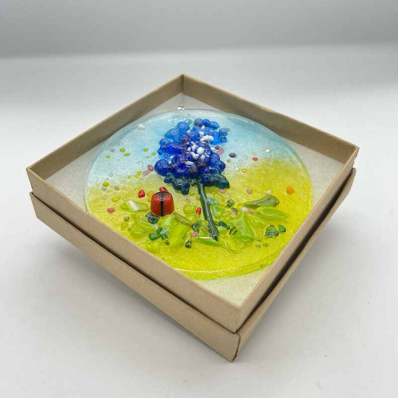 Bluebonnet Suncatcher or Ornament
