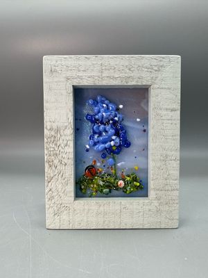 TINY ART! 2.5 x 3.5" Bluebonnets Panel (2026, #7) TINY ART! 2.5 x 3.5" Bluebonnets Panel (2026, #7)
