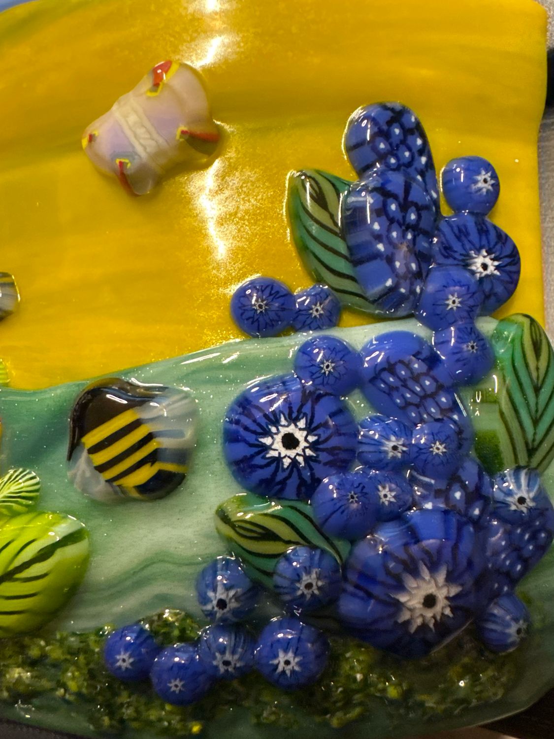 Colorful Flowers Art Panel