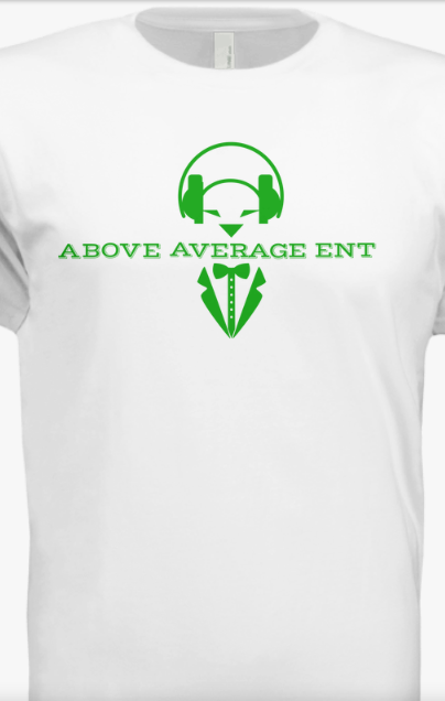 White Short-Sleeve Shirt w/ Green Logo
