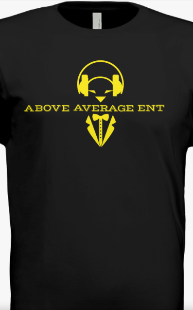 Black Short-Sleeve Shirt w/Yellow Logo