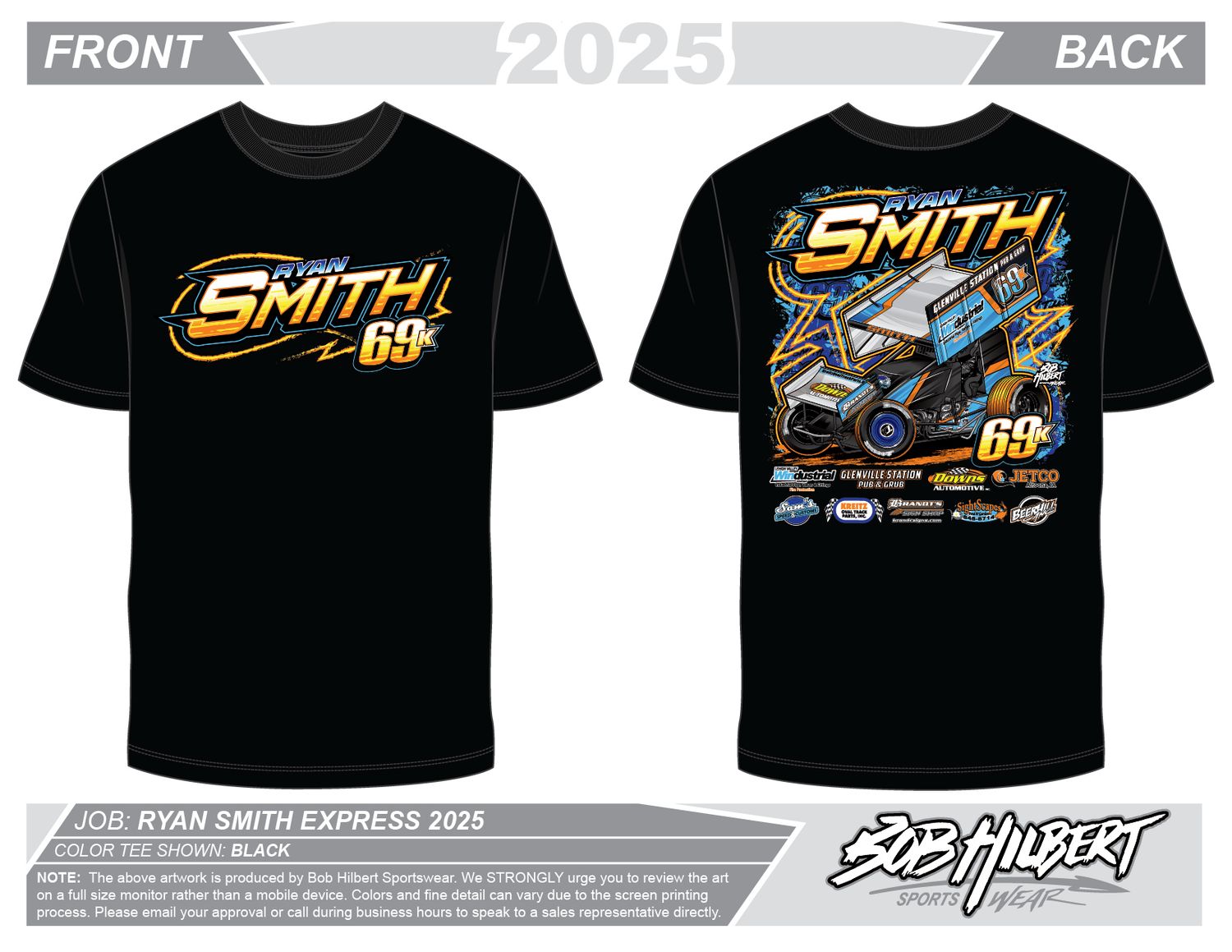 2025 #69K T-Shirt-Black