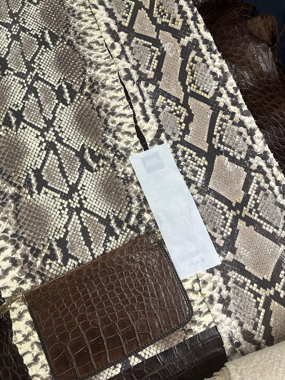 Python Skin On Right