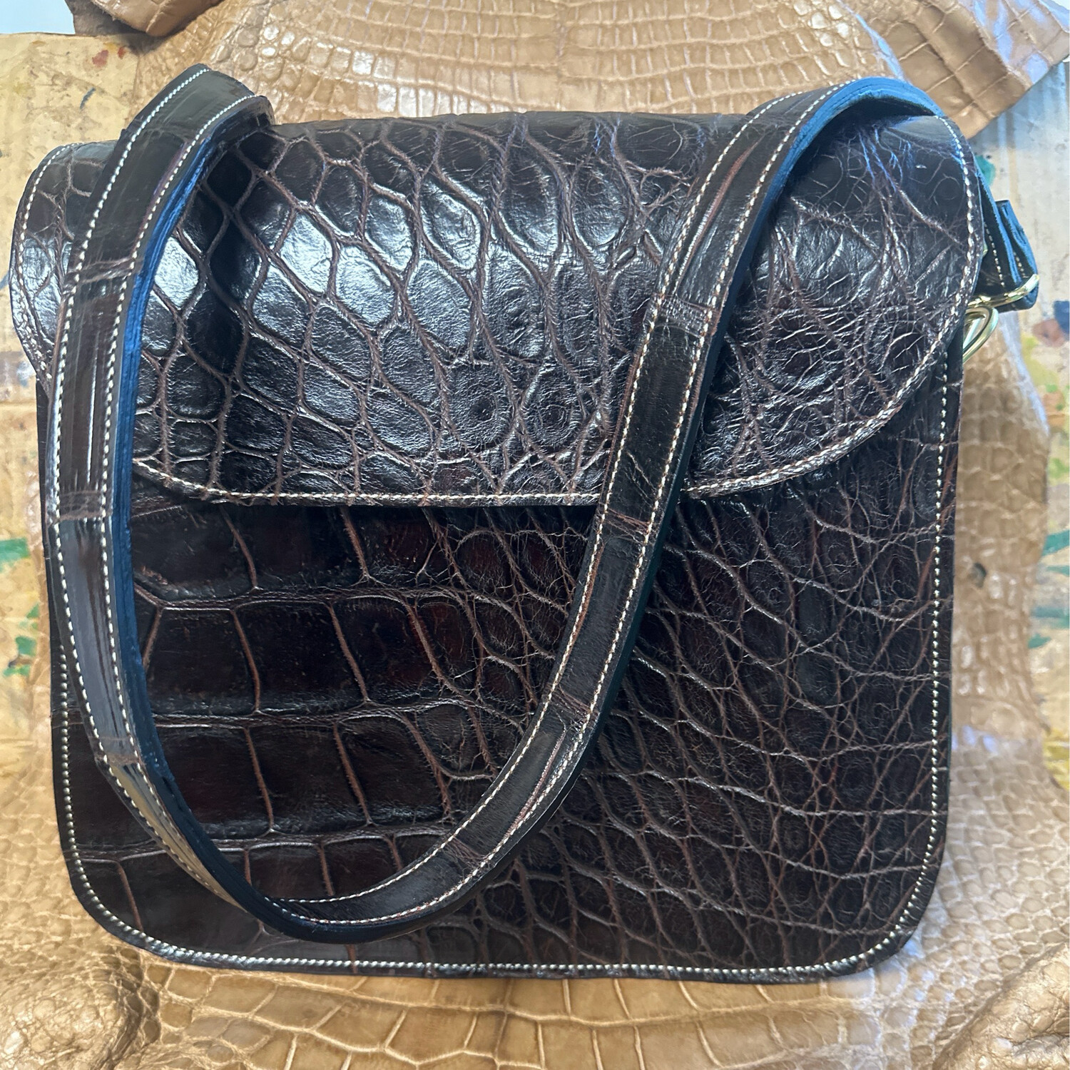 American Alligator Custom Made Purse