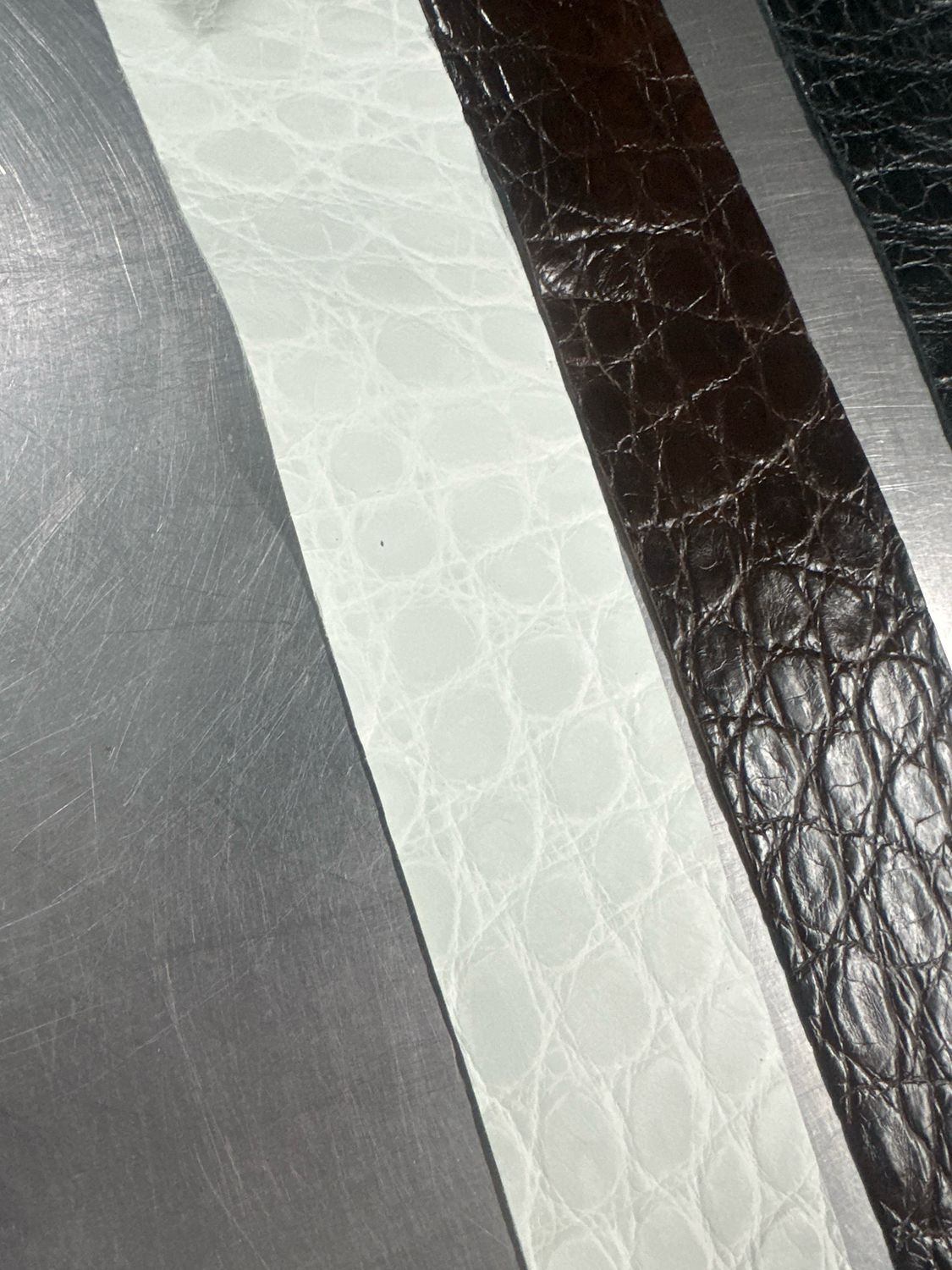 Alligator Belt Blanks Crust