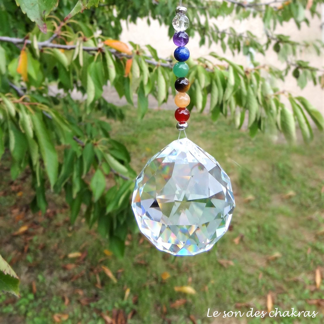 Cristal FENG SHUI (40 mm) 7 Chakras