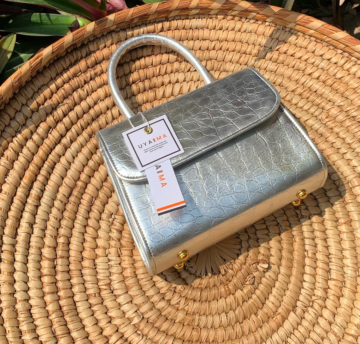 IDARA Mini - Silver hand bag