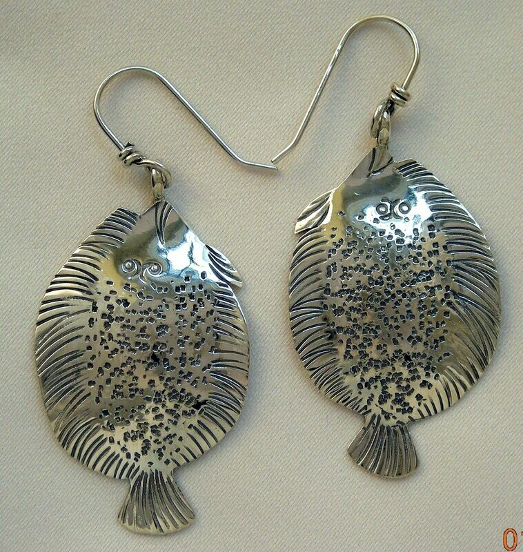 Flounder Earrings