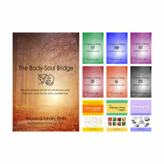 The Body-Soul Bridge & Journals & Recipe Book Set