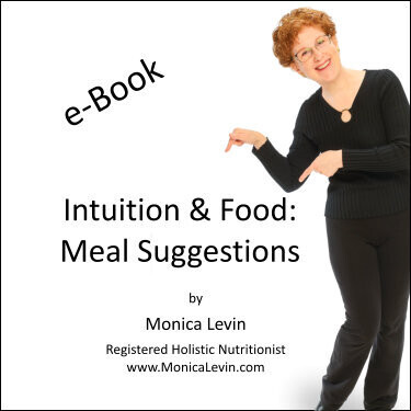 Intuition & Food: Meal Suggestions e-Book