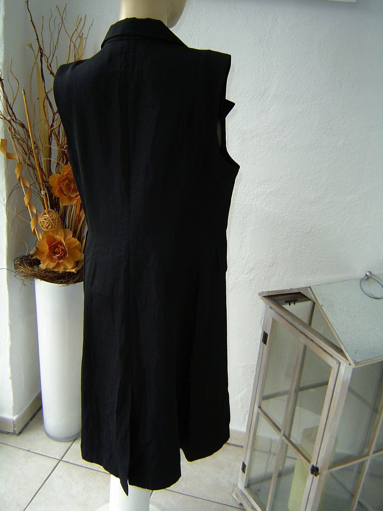 Mode & Beauty Damenbekleidung HEIDE OST Damen Kleid Gr 40 schwarz Business 
