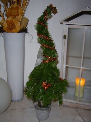 Vorbestellung FaSaGo Wichtelbaum Tannenbaum gebunden 50-60cm Weihnachten Handarbeit