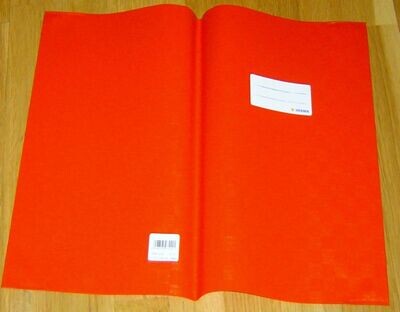 Herma Heftumschlag rot DIN A 4 Plastik Umschlag für Schulhefte