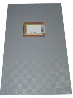 Herma Heftumschlag grau DIN A 4 Plastik Umschlag für Schulhefte