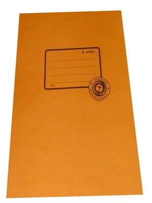 Herma Heftumschlag orange DIN A 4 Papier Umschlag für Schulhefte