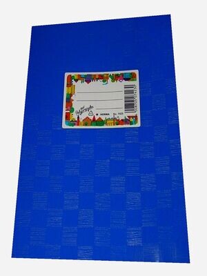 Herma Heftumschlag blau DIN A 5 Plastik Umschlag für Schulhefte