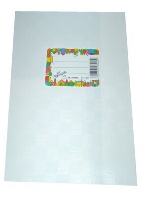 Herma Heftumschlag weiß DIN A 5 Plastik Umschlag für Schulhefte