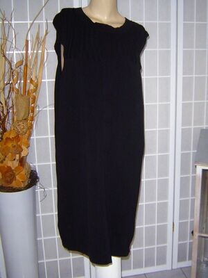 COS Damen Kleid Gr. 40 schwarz stretch Feinstrick
